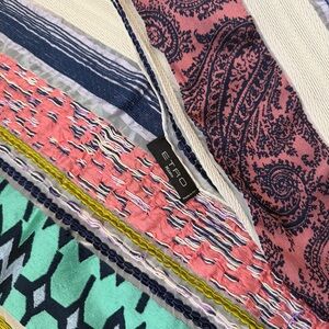 Authentic Etro Scarf Multicolor Mixed Print